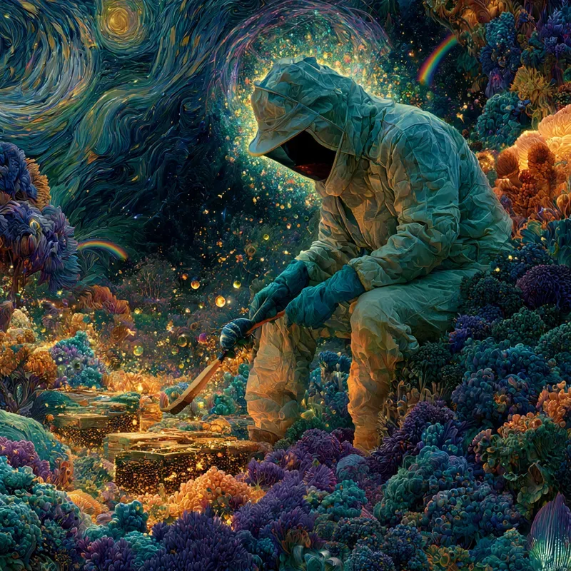 Sacred Visionary Surreal Art