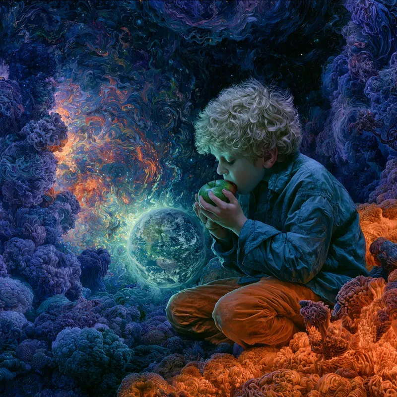 Sacred Visionary Surreal Art