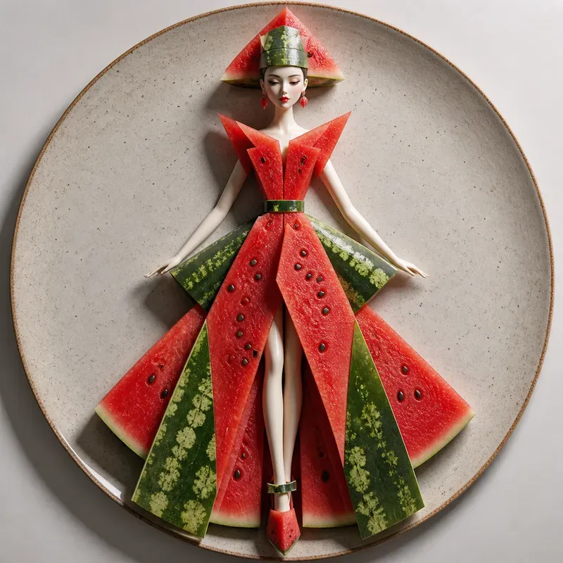 Food Doll Art