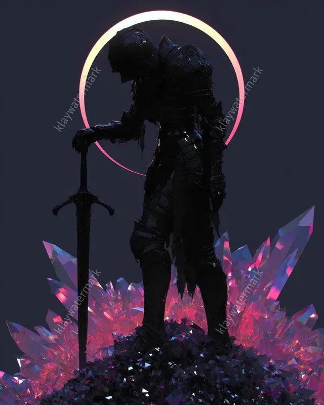 Ethereal Chiaroscuro Dark Fantasies