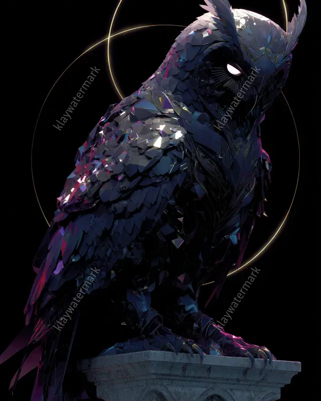 Ethereal Chiaroscuro Dark Fantasies