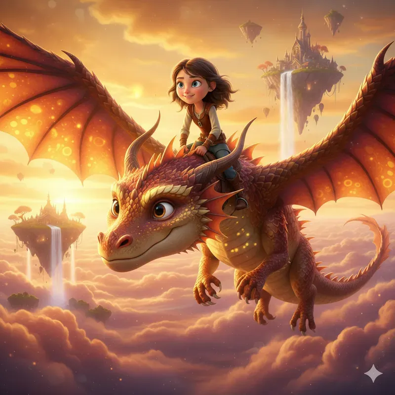 Cinematic Pixar Style Fantasy Animations