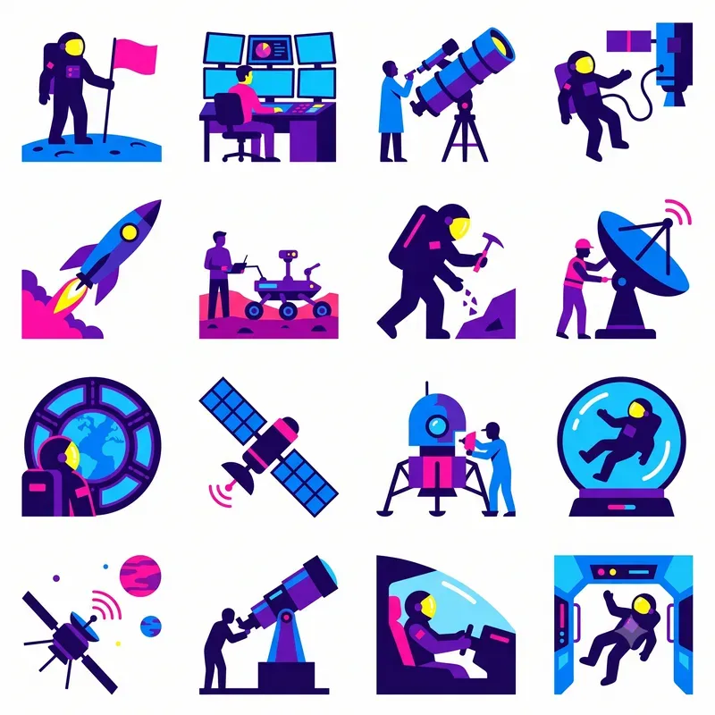 Festival Clipart Silhouette Set Generator