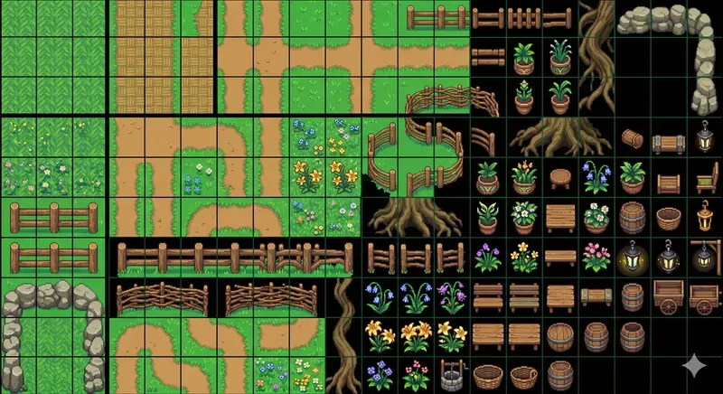 Premium 2D RPG Topdown Tilesets