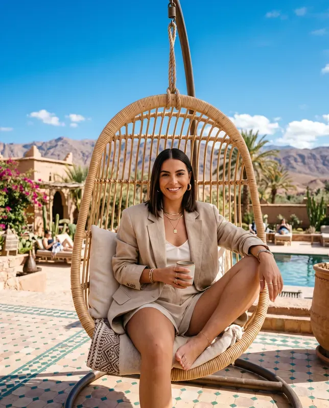 Photorealistic Summer Fashion Travel