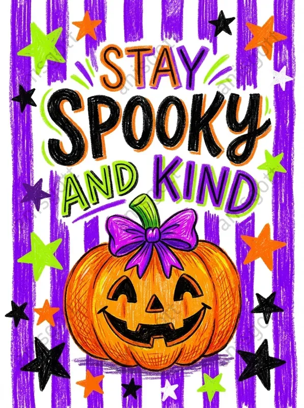 Etsy Spooky Cute Quote Halloween Posters