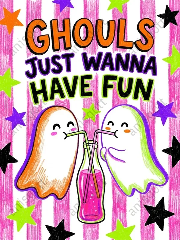 Etsy Spooky Cute Quote Halloween Posters