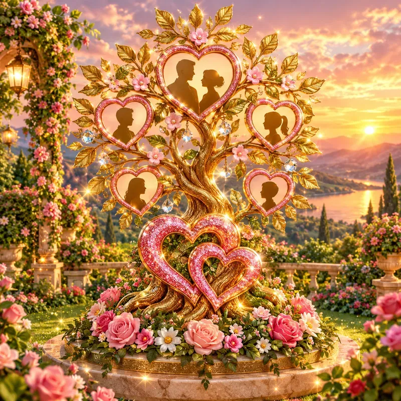 Glitter Dreams Fantasy Garden Art