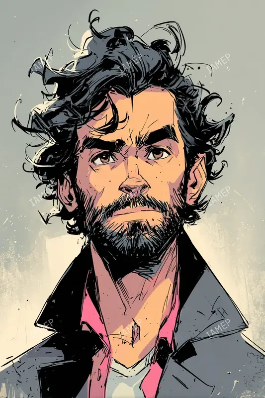 Stylized Comic Fashion Portraits