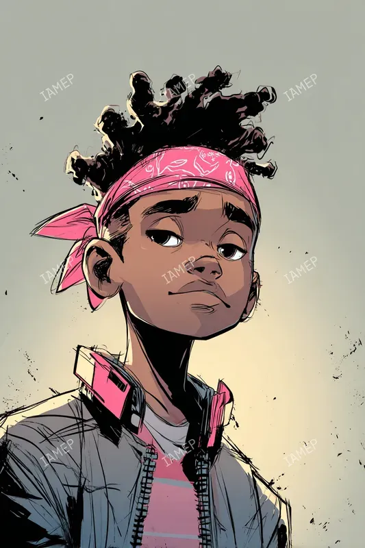 Stylized Comic Fashion Portraits