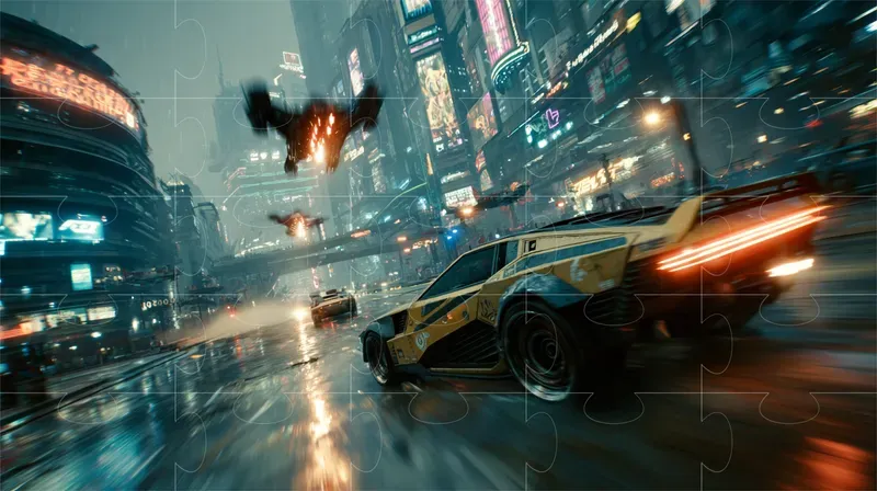 Cinematic Cyberpunk Actions