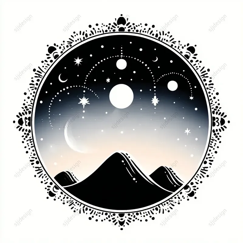 Celestial Tattoo Icon Packs