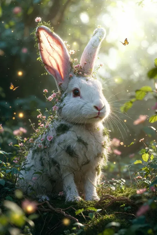 Verdant Animal Spirit Portraits