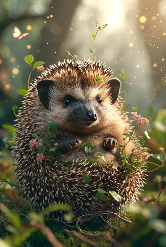 Verdant Animal Spirit Portraits