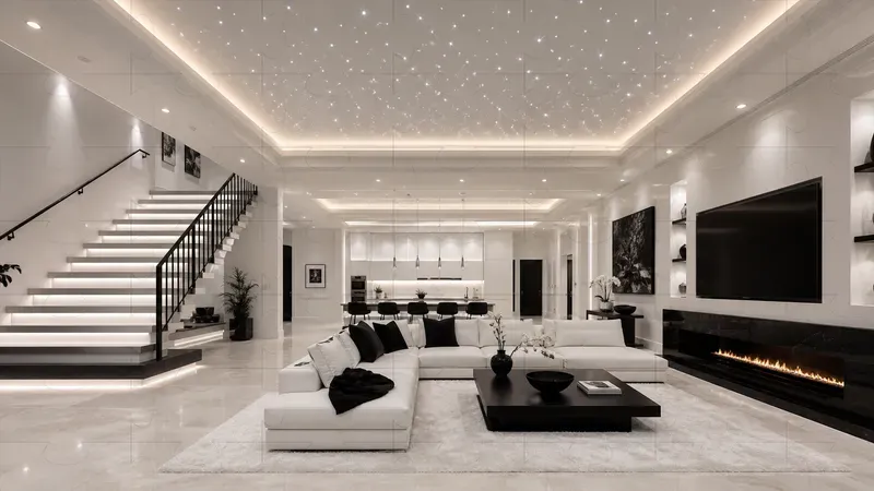 Ultramodern Living Spaces