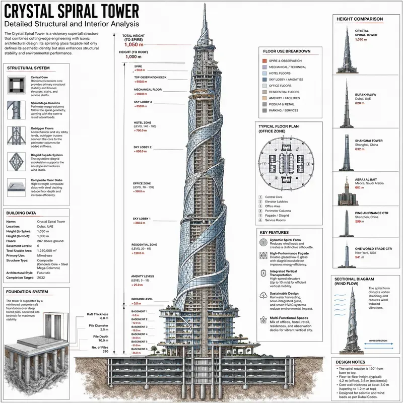 Tower Engineering Infographics