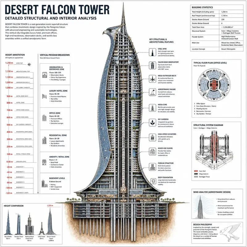 Tower Engineering Infographics