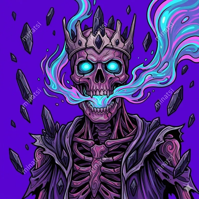 Neon Monster Pop Art Illustrations