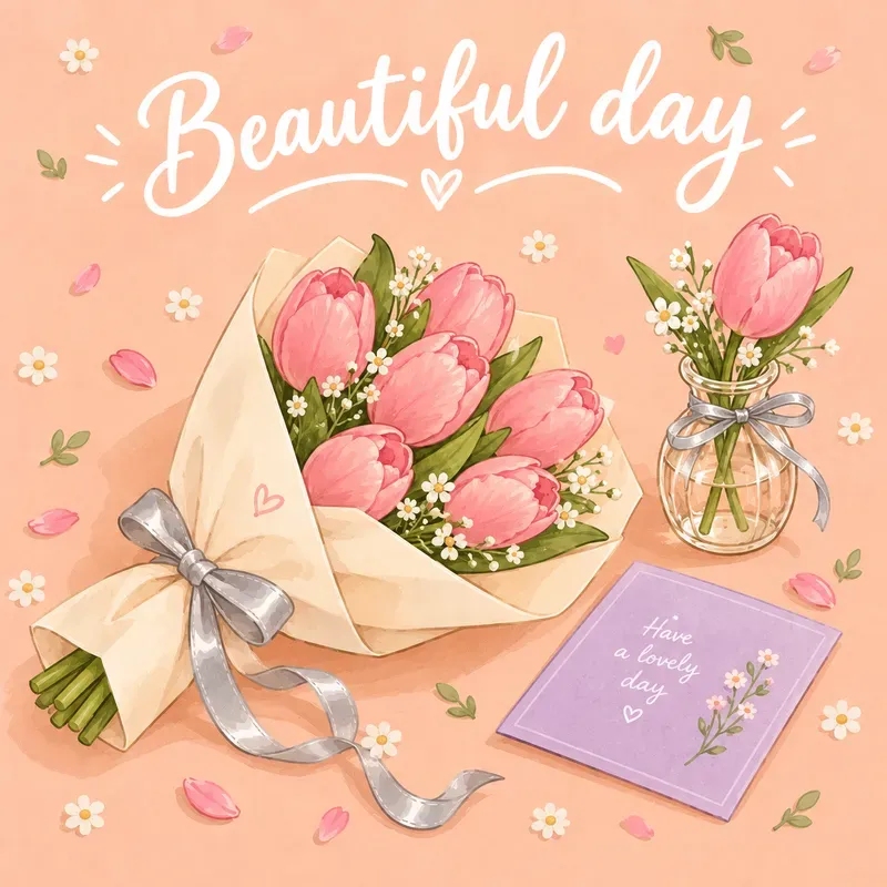 Cute Cozy Good Morning Illustrations