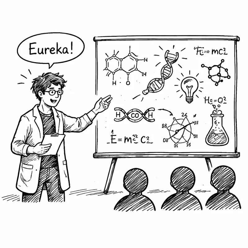 Creative Idea Sketch Illustration Sets