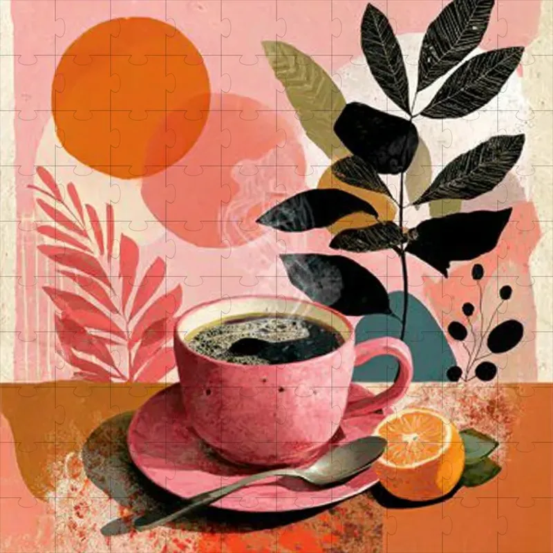 Collages Boho Warm Textured Folk