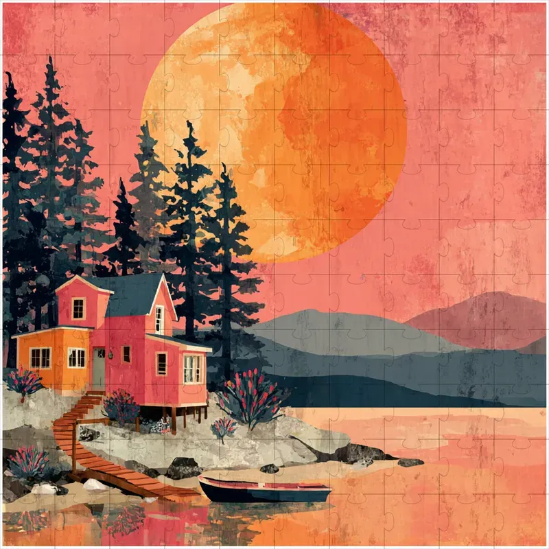 Collages Boho Warm Textured Folk
