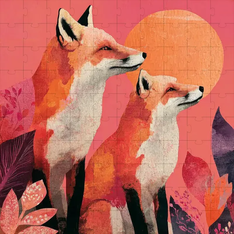 Collages Boho Warm Textured Folk
