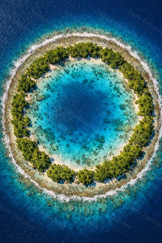 Top Down Visions Of Hidden Paradises