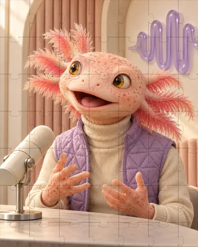 Animal Podcast Guest Portrait Generator