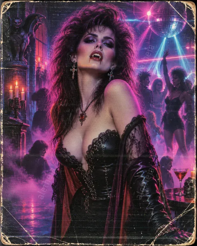 Retro Halloween VHS Movie Poster Art