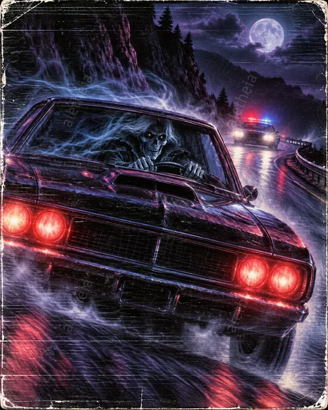 Retro Halloween VHS Movie Poster Art