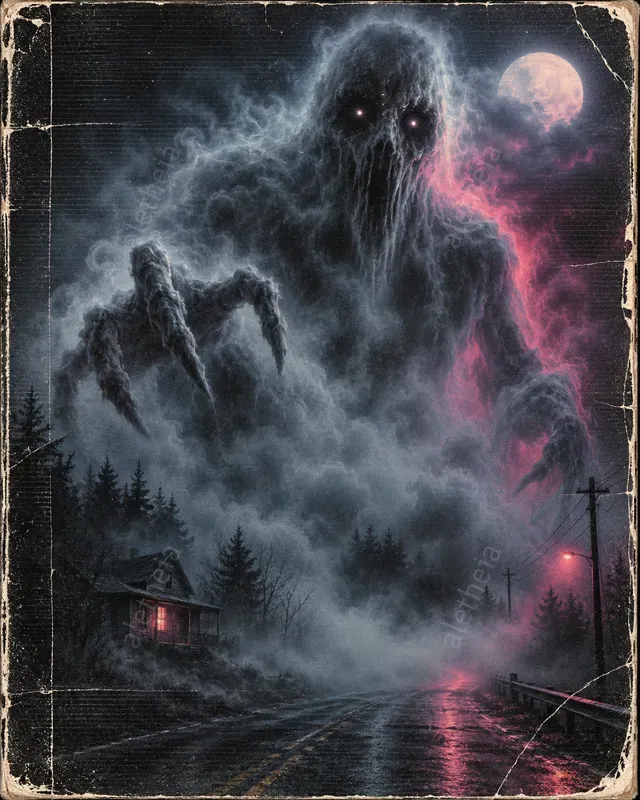 Retro Halloween VHS Movie Poster Art