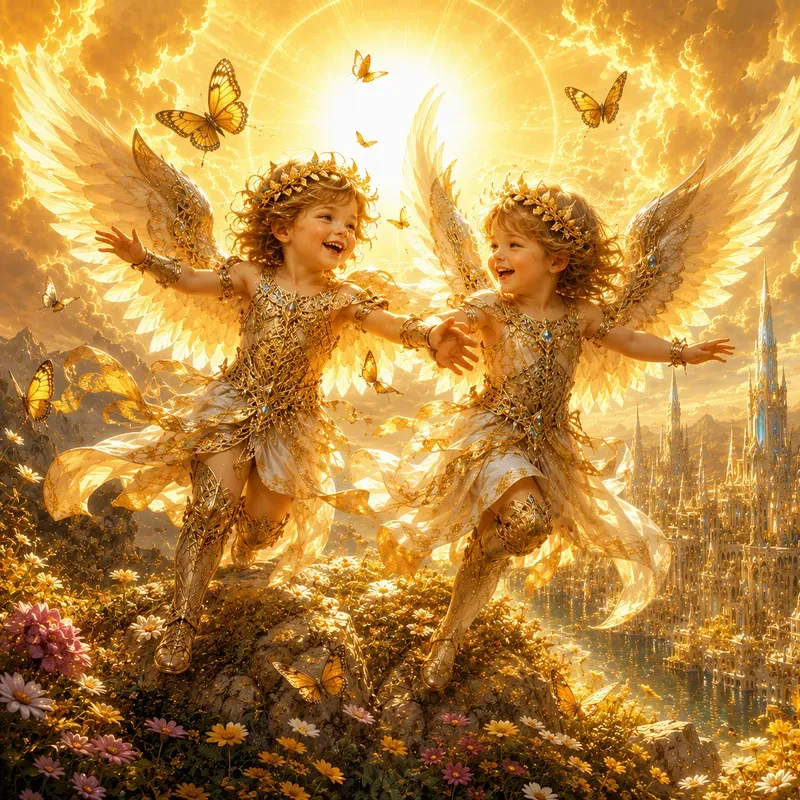 Golden Winged Sentinels