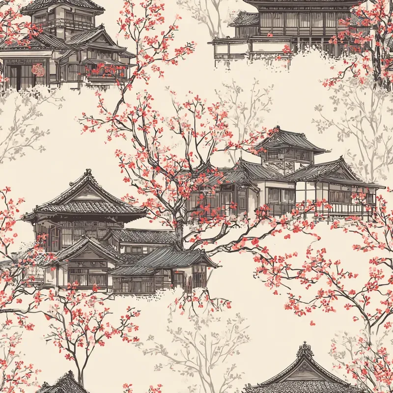 Architectural Folk Tile Patterns