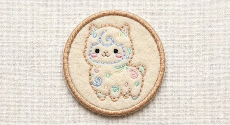 Soft Kawaii Embroidered Patches