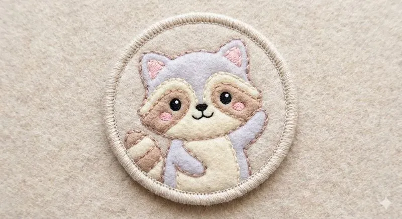 Soft Kawaii Embroidered Patches