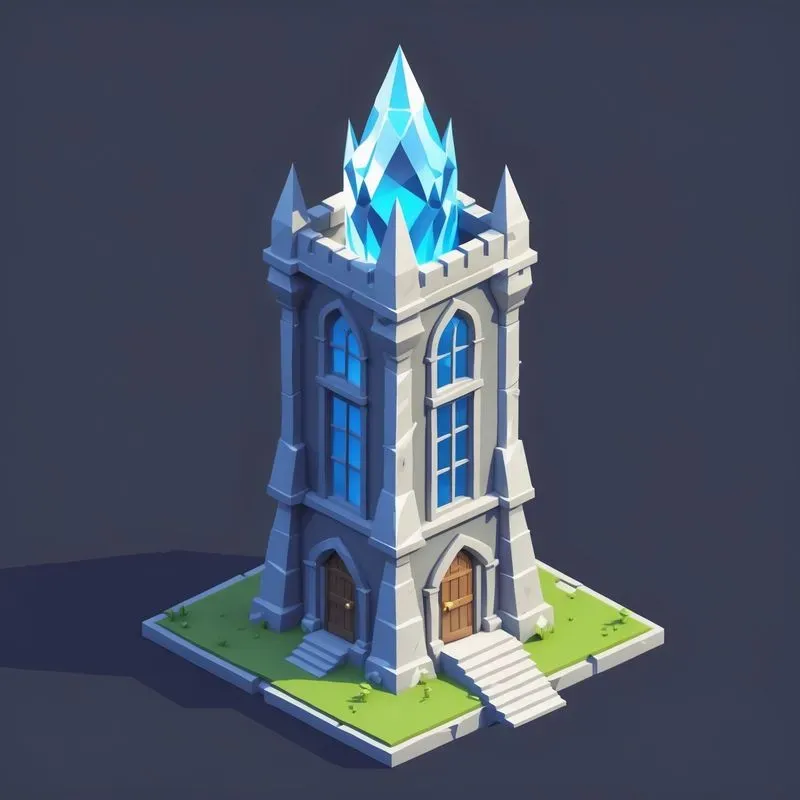 Isometric 2D Fantasy RPG Buildings