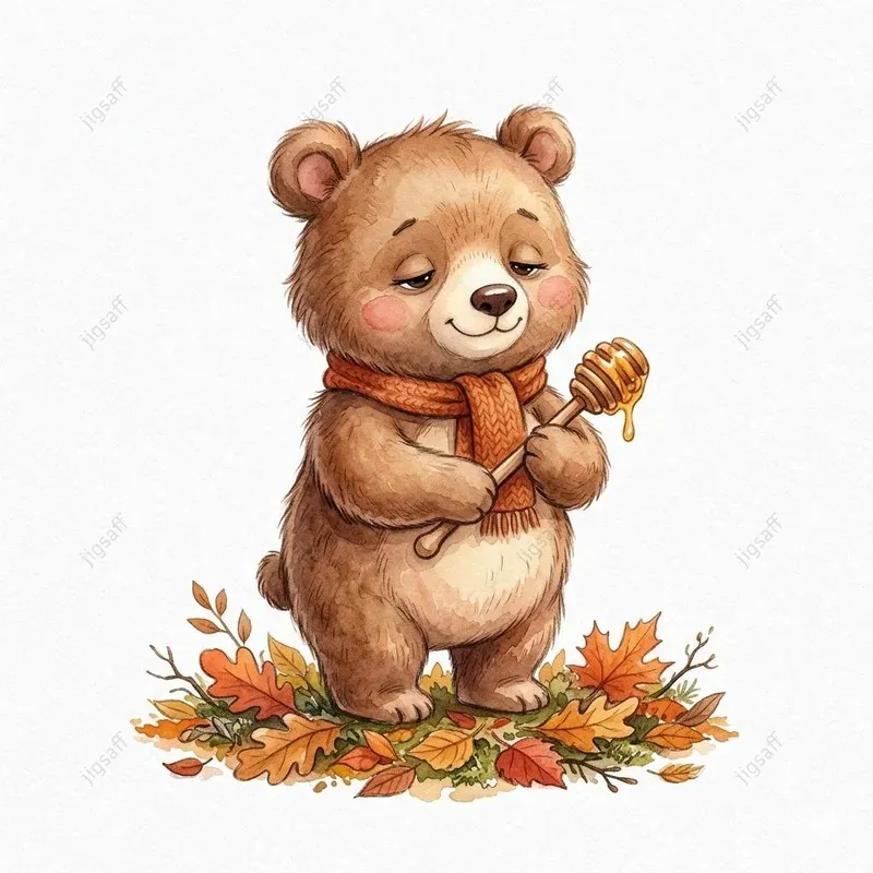 Cozy Watercolor Forest Animals