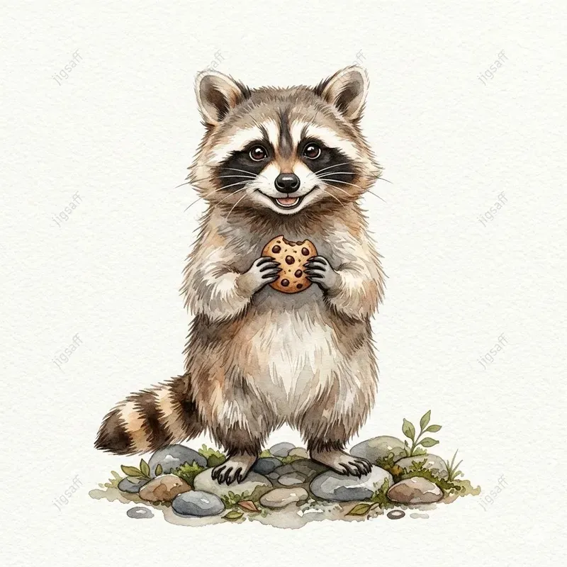 Cozy Watercolor Forest Animals