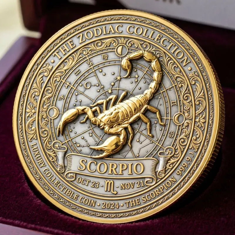 Luxury Zodiac Coin Art Creators