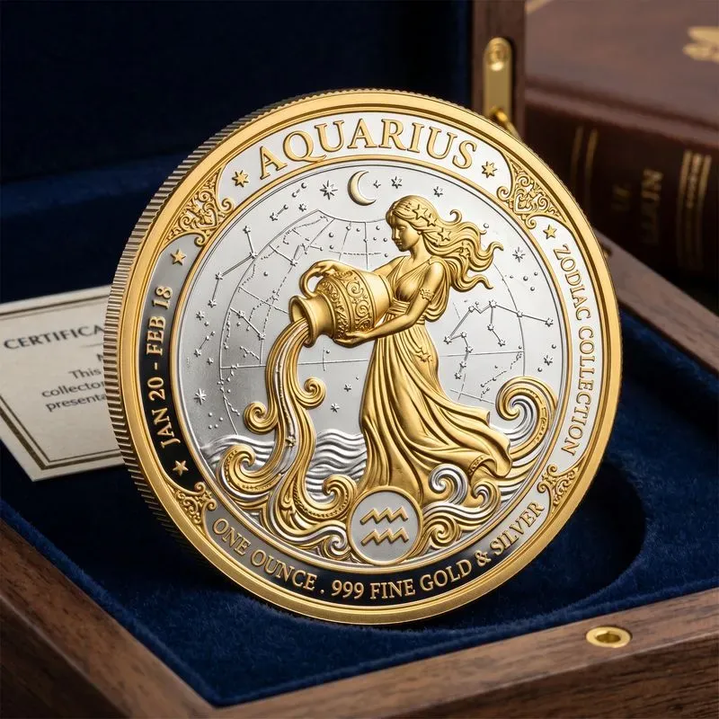 Luxury Zodiac Coin Art Creators