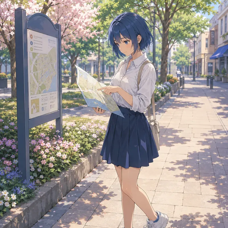 Soft Anime Map Walks