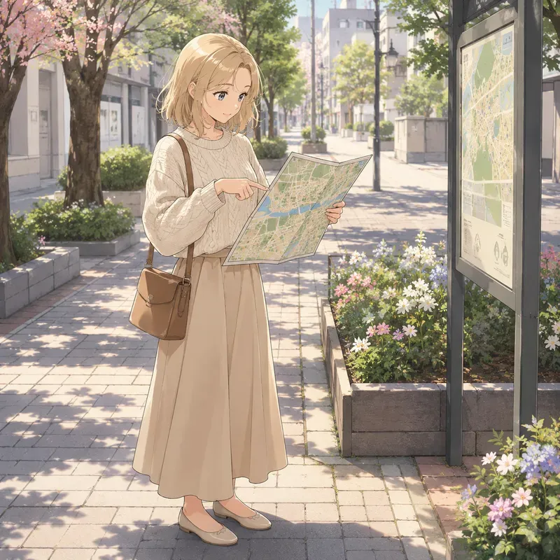 Soft Anime Map Walks