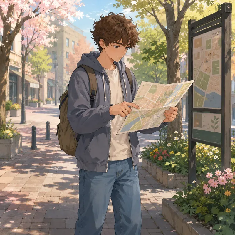 Soft Anime Map Walks