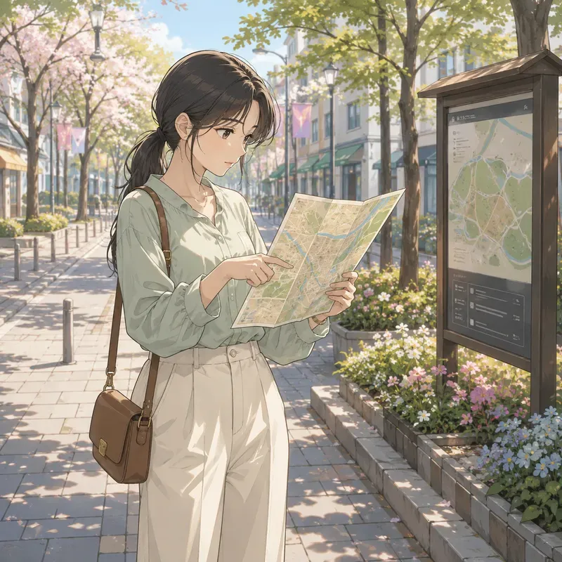 Soft Anime Map Walks