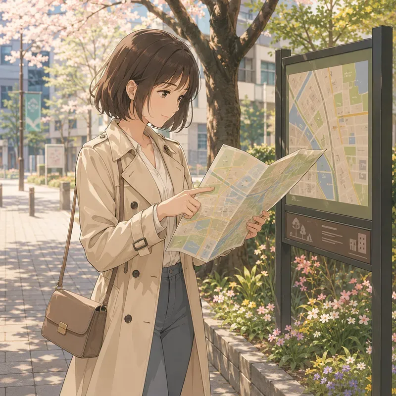Soft Anime Map Walks