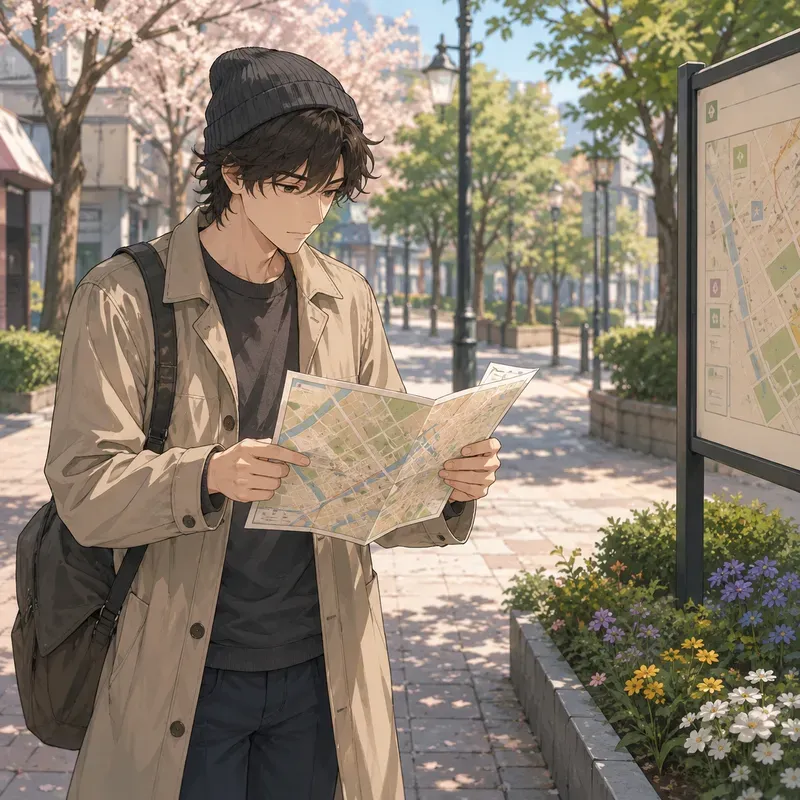 Soft Anime Map Walks