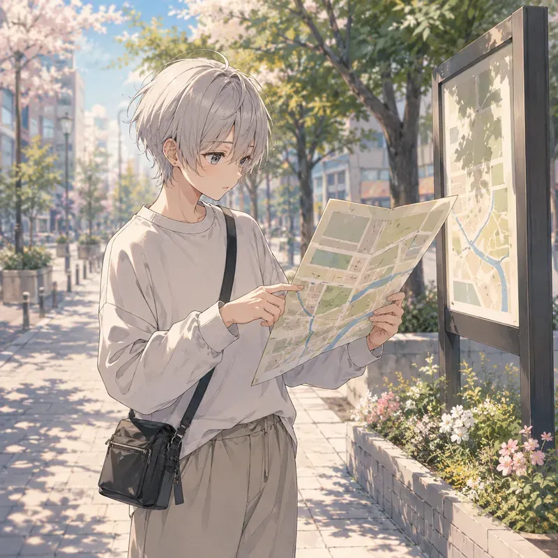 Soft Anime Map Walks