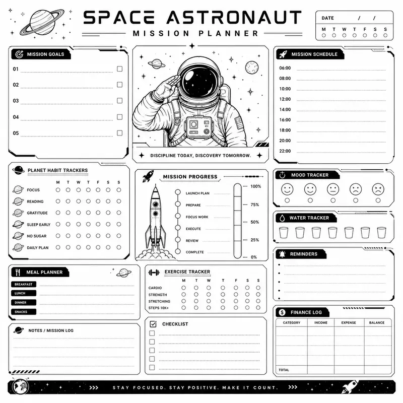 Printable Daily Planner Collections
