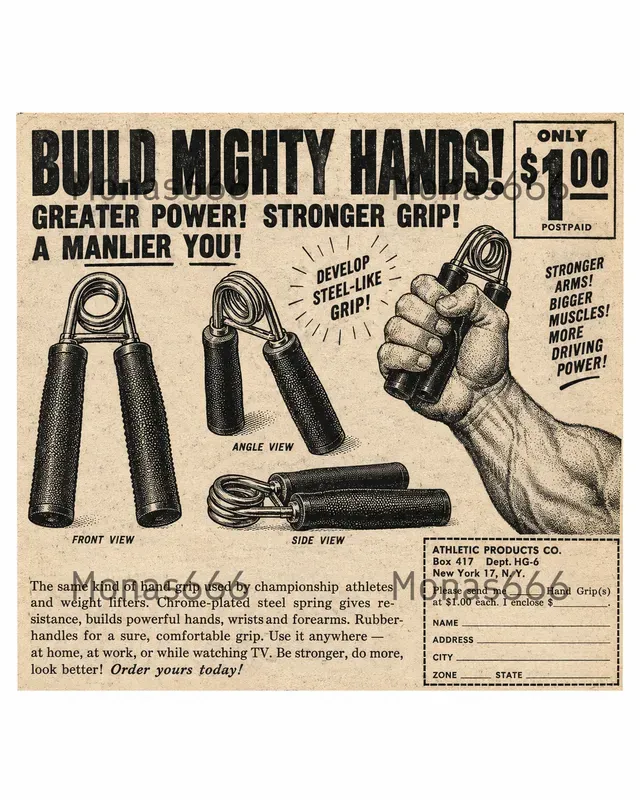 Vintage Comic Mailorder Ad Panels